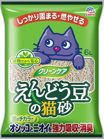 クリーンケア えんどう豆の猫砂