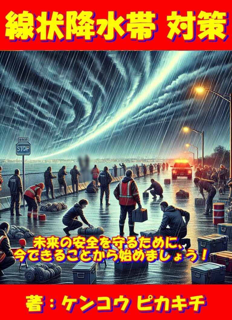 線状降水帯とゲリラ豪雨の最新脅威と対策：ライフジャケット＆ボートが命を救う！